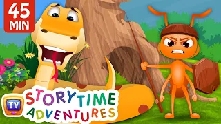 పాము మరియు చీమలు (The Snake and the Ants) + More Telugu Storytime Adventures Collection – ChuChu TV