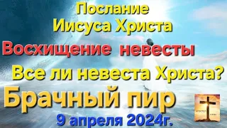 Слово Иисуса Христа "Восхищение невесты. Все ли невеста Христа? Брачный пир" 09.04.24 Апостол Слова