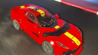 Lego Ferrari treadmill cruise