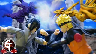 Naruto vs Sasuke Final Battle stop motionうずまきナルト VS うちはサスケ 火影忍者-鳴人vs佐助最後一戰