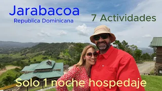 Jarabacoa🇩🇴 *7 Actividades* con solo 1 noche de hospedaje, República Dominicana.