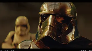 Star Wars - Finn Vs Captain Phasma Full Scene