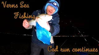 VERNS SEA FISHING | COD ON THE HUMBER IS ALL MINE ALL MINE YEP STILL CATCHING CODLING ITS GREAT