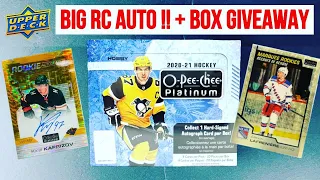 2020-21 O-Pee-Chee Platinum Hockey Hobby Box Break