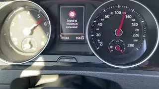 VW GOLF 7 GTI 280HP 0-100km/h