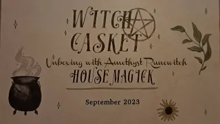 Unboxing the September 2023 Witch Casket | House Magick