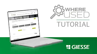 "Where used" online tool - Tutorial | Giesse