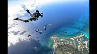 Skydiving over the Bahamas - Best jumps of 2018