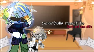 「⭐」 SolarBalls react to Earth and Luna/Moon AUs