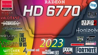 15 GAMES  - AMD Radeon HD 6770 1GB    | A GAMING EXPERIENCE in 2023-2024