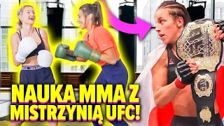 NAUKA MMA Z JOANNA JĘDRZEJCZYK!