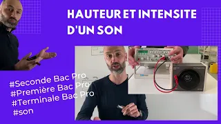 Comment distinguer la hauteur et l'intensité d'un son