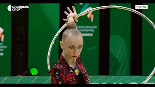 Viktoriia Onopriienko Hoop Qual 33,450 - European Championships Budapest 2024