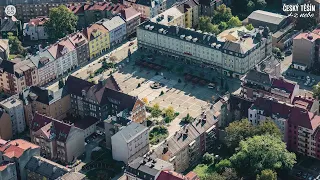 Letecké video Český Těšín z nebe