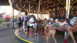 Sonya on Merry go around