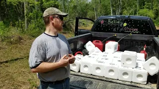 Easy way to divide salt blocks, then use them on stumps in food plots