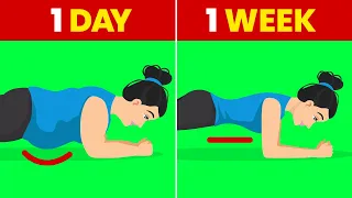 5-Minute PLANK WORKOUT CHALLENGE That... Replaces High Intensity Cardio (workouts to lose belly fat)
