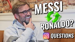 "Messi or Ronaldo?" - Jürgen Klopp Answers Most Frequently Asked Instagram Questions