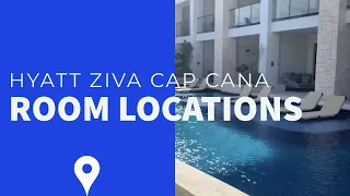 Hyatt Ziva Cap Cana Room Locations