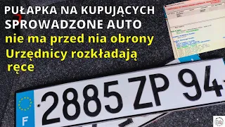 Kupiłem auto bez prawa rejestracji? Urzędnicy bezsilni