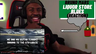 {STORY TELLING BRUNO!} BRUNO MARS FT DAMIAN MARLEY "LIQUOR STORE BLUES " REACTION!