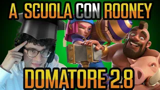 A SCUOLA CON ROONEY: DOMATORE TERREMOTO 2.8! - CLASH ROYALE ITA