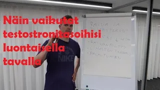 Näin vaikutat testostreronitasoihisi luontaisella tavalla -Timo Haikarainen