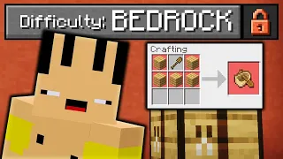 we played Bedrock Minecraft for the first time and it did NOT go well...