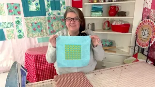 How To Make A Square In A Square Quilt Block Fast And Easy, Easy Quilt Block,