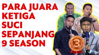 Flashback! Inilah Para Juara Ketiga SUCI dari Season 1 hingga 9