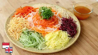 Sehat Segar Crunchy! Resep ASIAN SALAD [Yu Sheng Khas IMLEK]