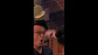 Aaron Crow: Pours Hot Wax On Eyes And Swings Sword At Howie Mandel! FMTP TV !#shorts #viral