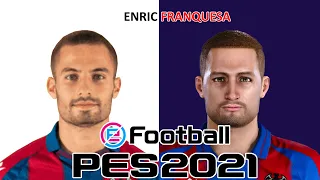 ENRIC FRANQUESA | PES 2019/2020/2021 | FACE BUILD & STATS