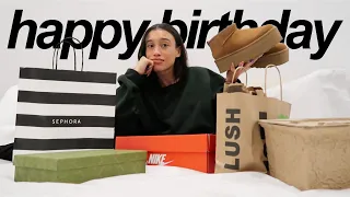 birthday shopping spree haul (i spent $1000...)