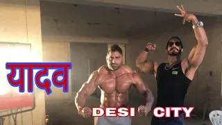 DESI VS CITY BOY IN GYM || NKY YADAV ||