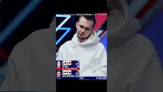 Mikita Badziakouski vs Erik Seidel Final hand of the 100k EPT High Roller Final Table!