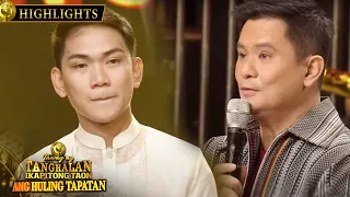 Hurado Ogie tries to make grand finalist Vensor laugh | Tawag Ng Tanghalan