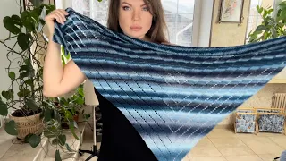 ПРОСТАЯ КЛАССНАЯ ШАЛЬ! 👌Вы удивитесь! 👏 МАСТЕР-КЛАСС 🔥 BEAUTIFUL KNITTING SHAWL