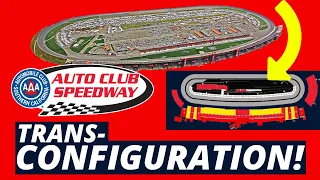 Auto Club Speedway is now a Short Track……