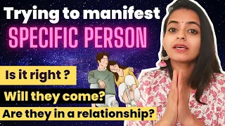 ❤️How to Manifest Specific Person even if they don't know or love you II Bhanupriya Katta II Hindi