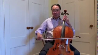 Invitación de Yo-Yo Ma para la Ciudad de México