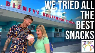 We Tried All the BEST Snacks in Hollywood Studios | Walt Disney World
