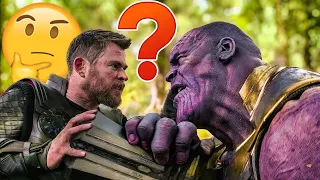 How did thor defeated thanos in infinity war?🤔 #shorts #marvel #avengers