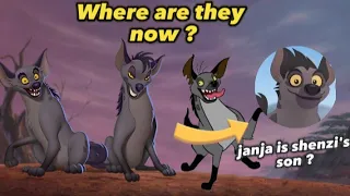 Where is shenzi banzai and ed ? is janja the son of shenzi and banzai       Let's Talk