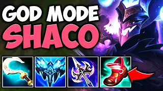 PINK WARD GOES BEAST MODE WITH HYBRID SHACO! (HARD CARRY)
