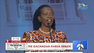 Martha Karua, Rigathi Gachagua worth KSh. 150M, KSh. 600M respectively