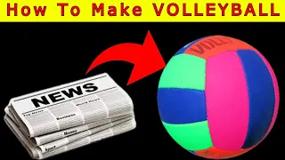 How to make Volleyball | Homemade VolleyBall | Strongest Volleyball | Making Volleyball at home