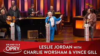 Leslie Jordan with Charlie Worsham and Vince Gill – "Workin’ On A Building" | Live at the Opry