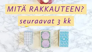 RAKKAUS 💗 Seuraavat 3 kk 🌟 Ajaton kanavointi 🌈✨