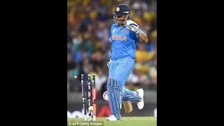 Dhoni on 3 out|| Run out by Pak.
